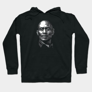 Woody Strode greyscale Hoodie